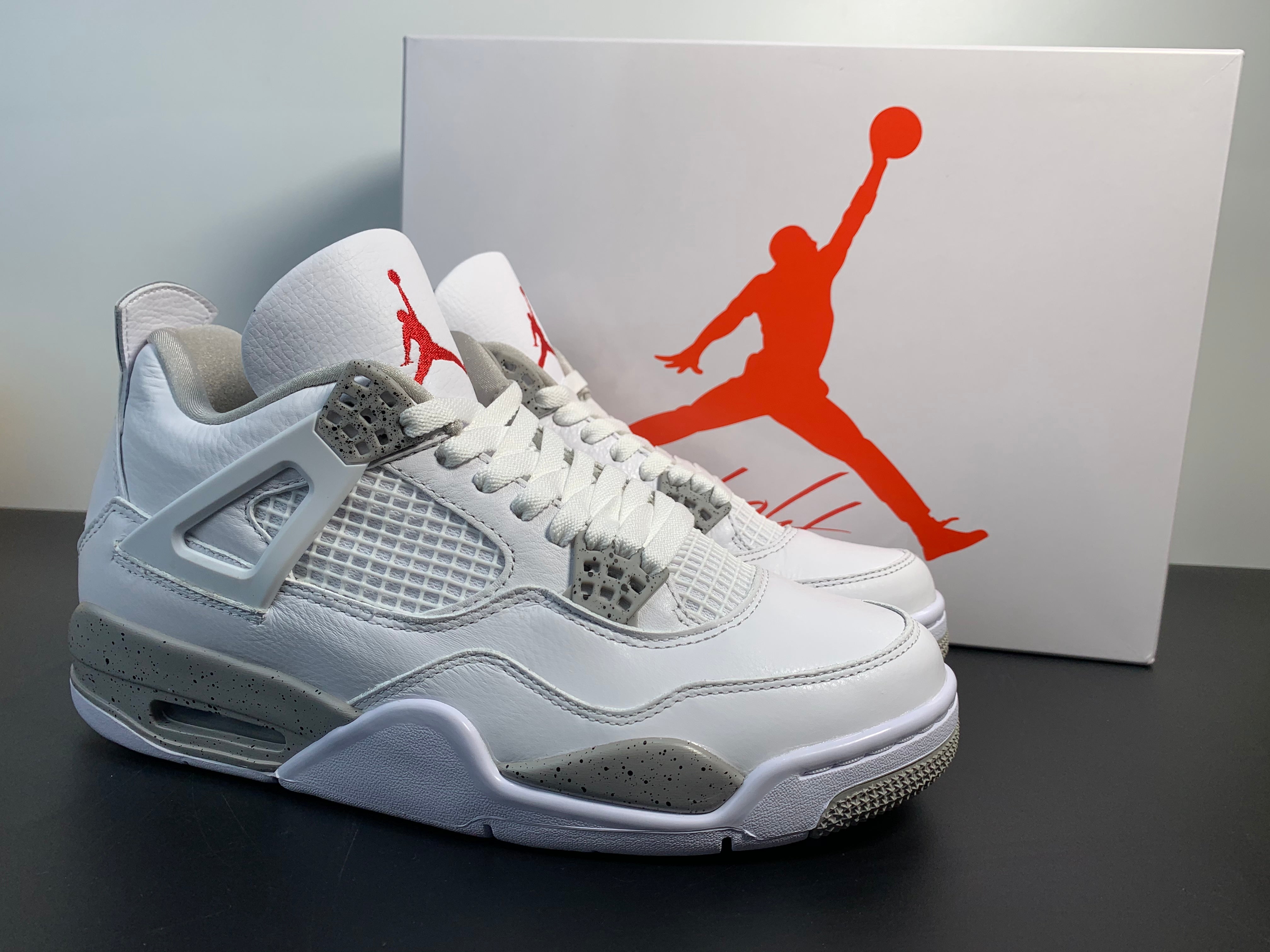 Jordan 4 Retro White Oreo