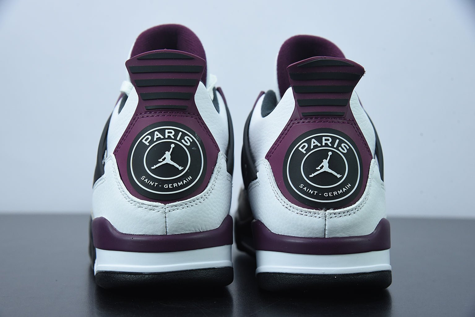 Jordan 4 PSG Neutral Grey Bordeaux