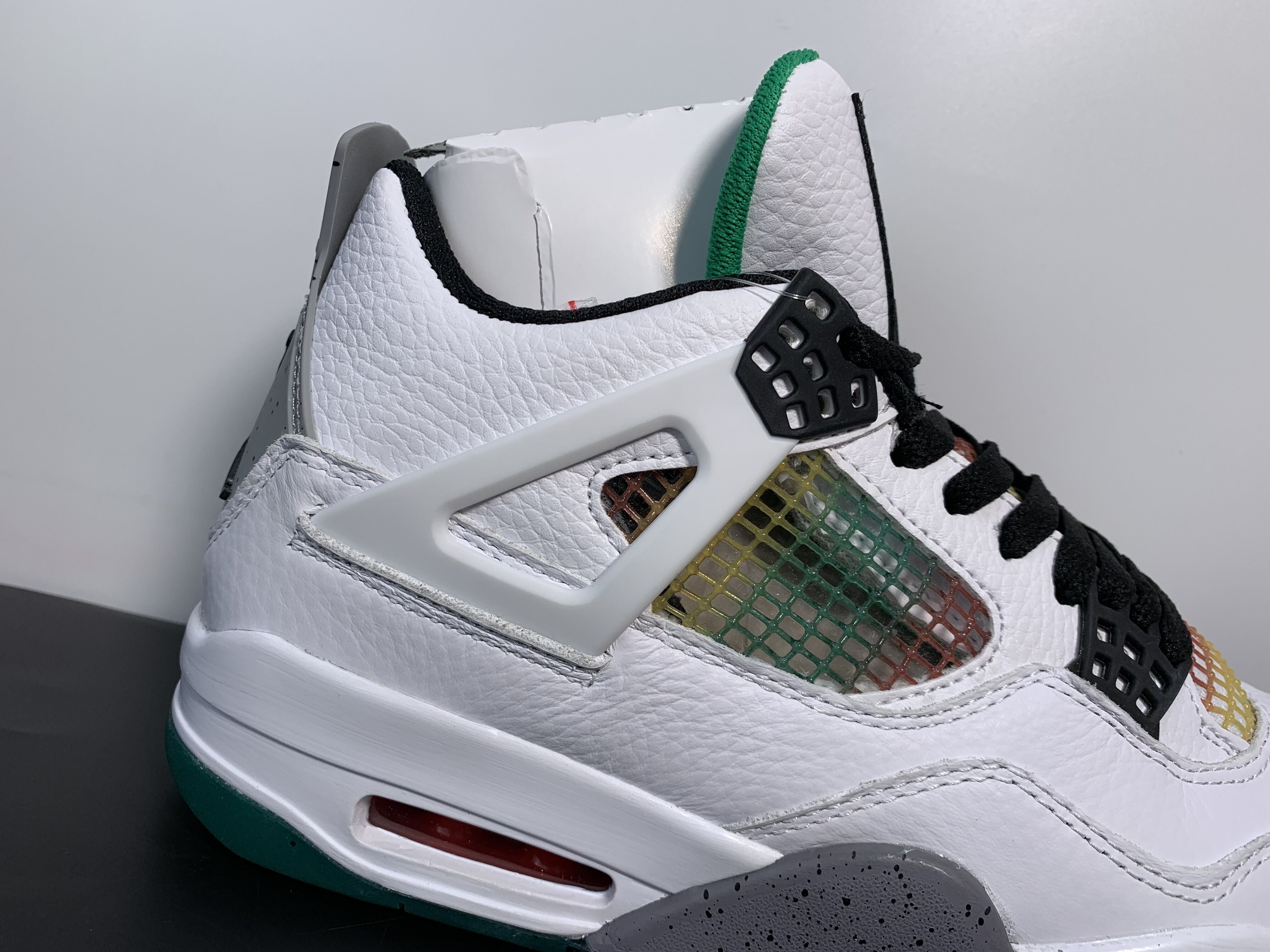 Jordan 4 Retro Lucid Green Rasta