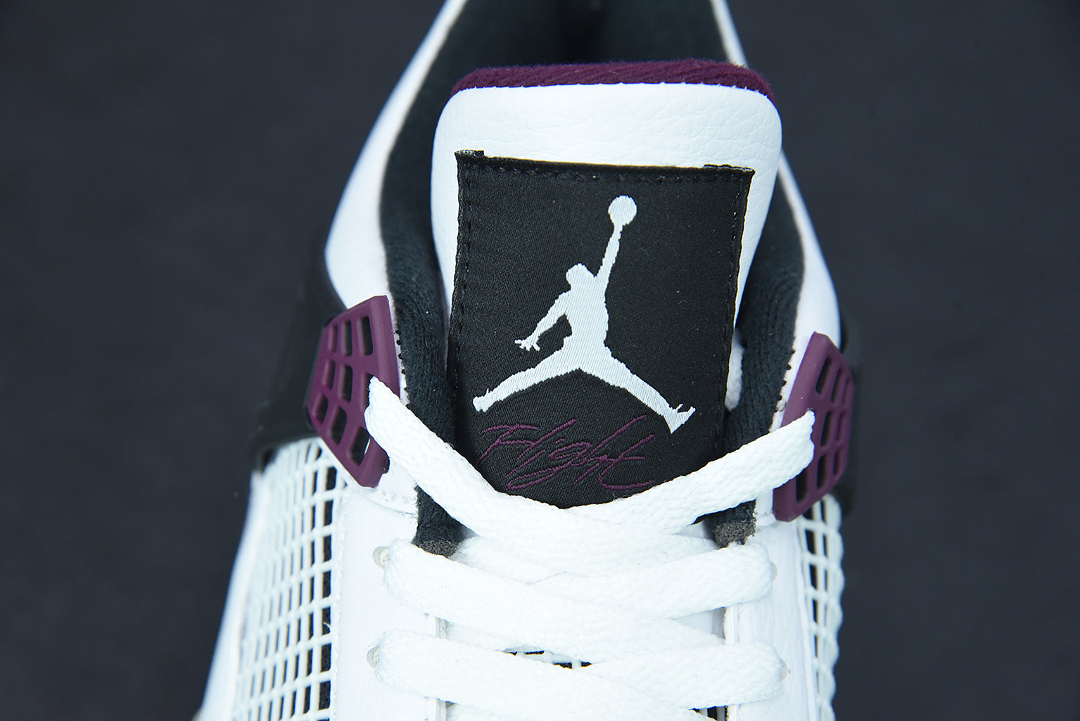 Jordan 4 PSG Neutral Grey Bordeaux