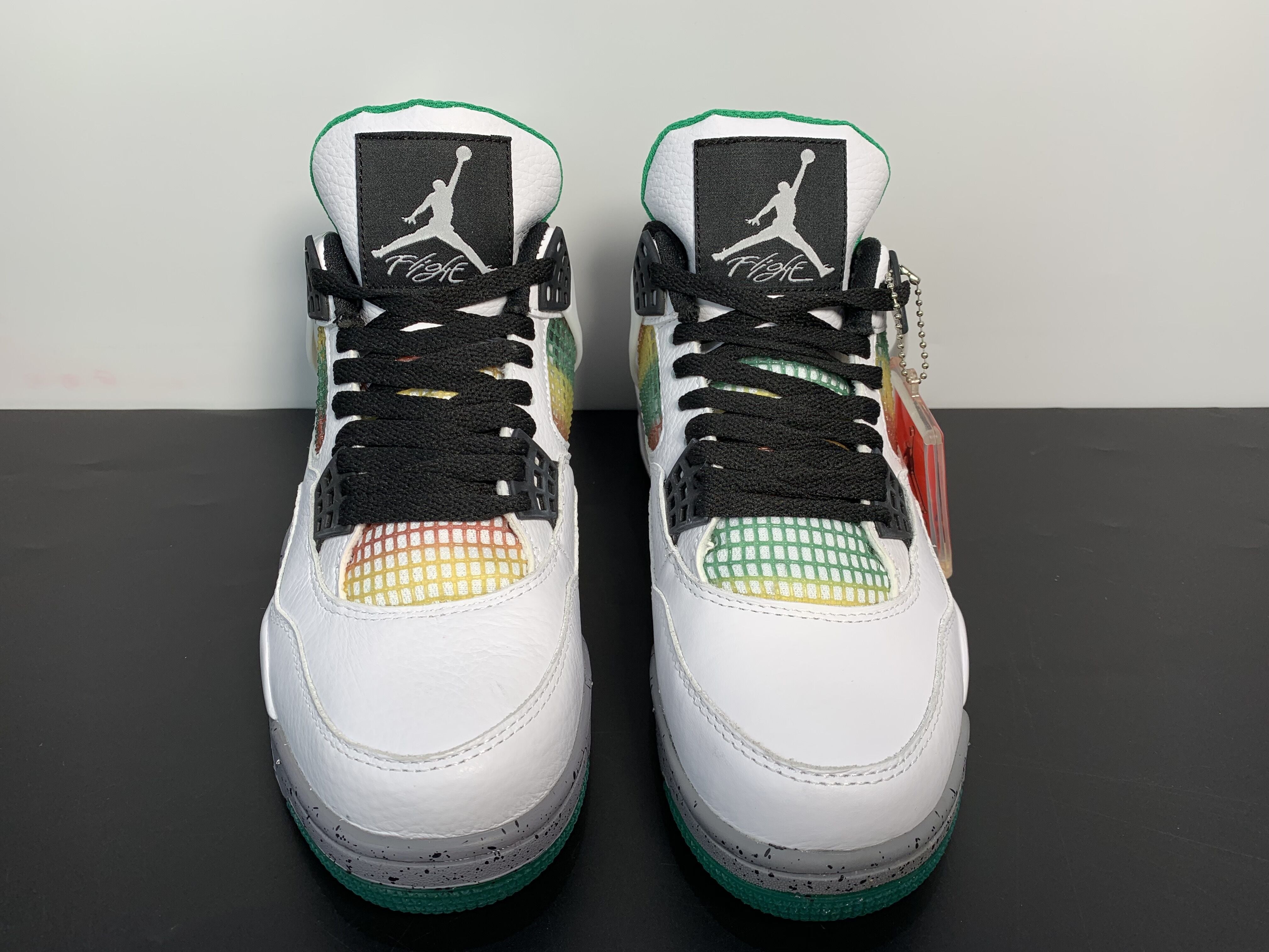 Jordan 4 Retro Lucid Green Rasta