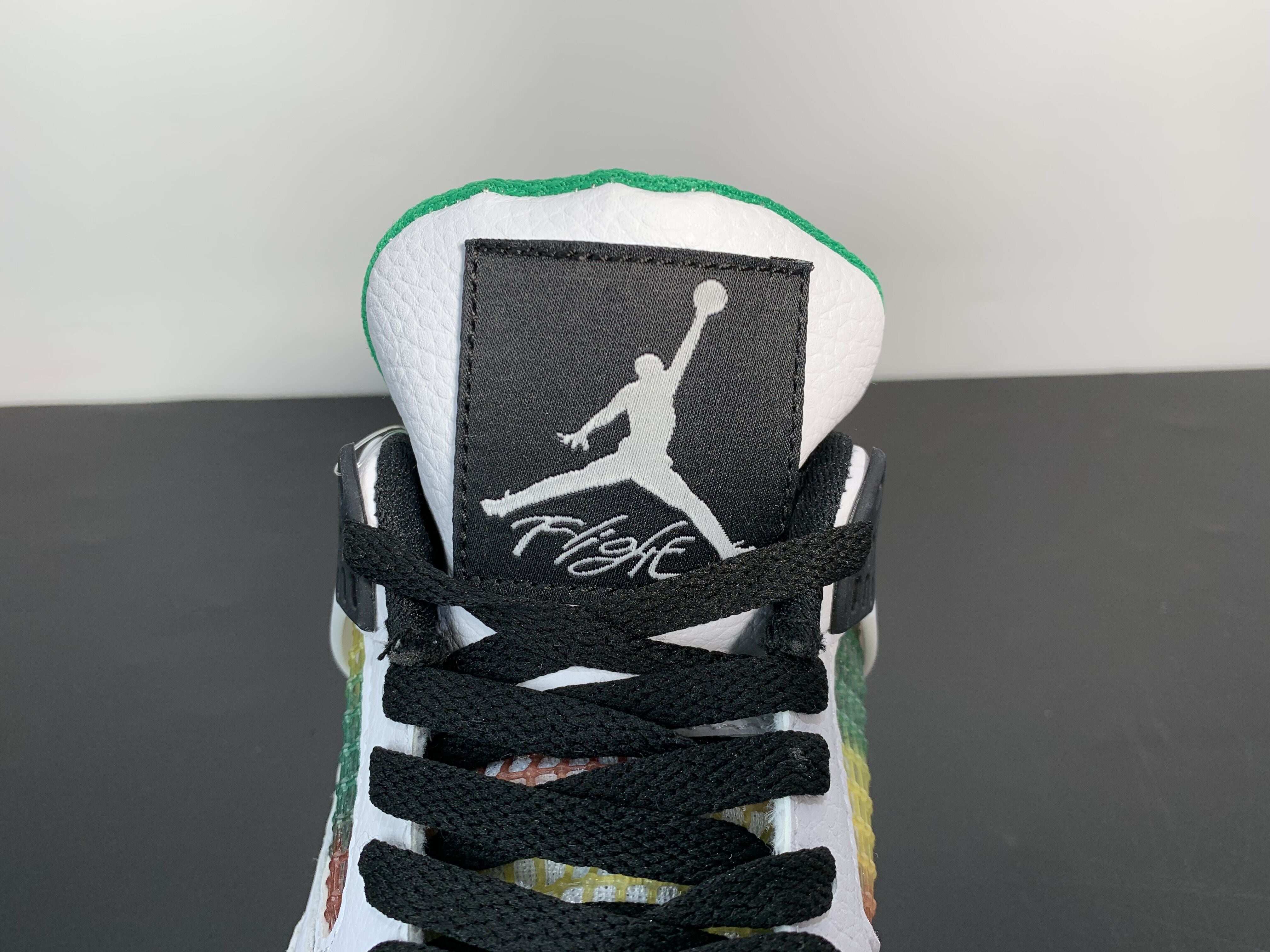 Jordan 4 Retro Lucid Green Rasta