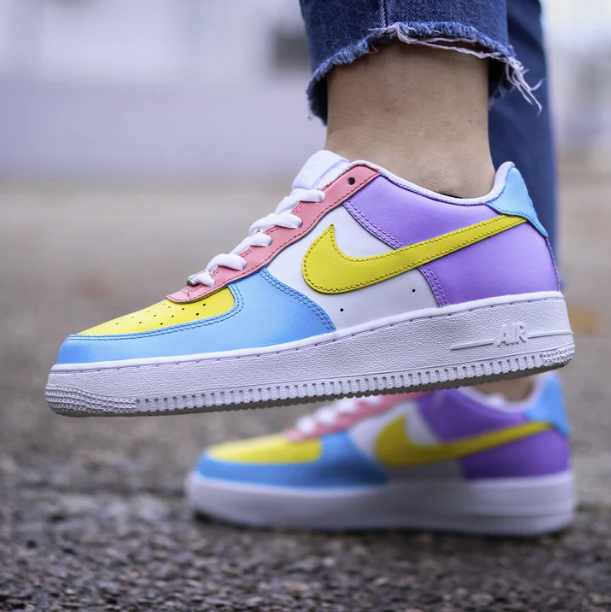 AIR FORCE 1 CARTOON TRICOLOR