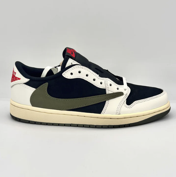 AIR JORDAN 1 RETRO LOW TRAVIS SCOTT OLIVE