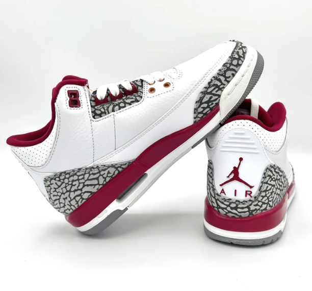 AIR JORDAN 3 RETRO CARDINAL RED