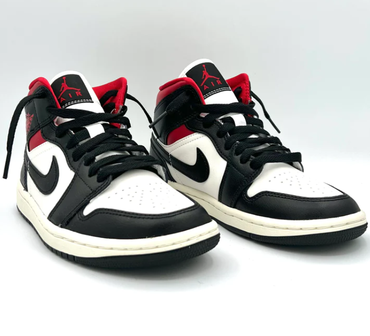 AIR JORDAN 1 MID GYM RED PANDA