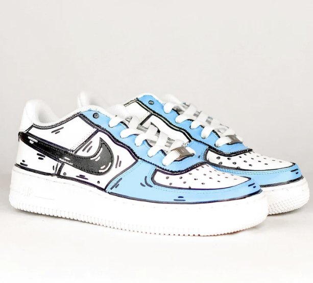 AIR FORCE 1 CARTOON BLUE